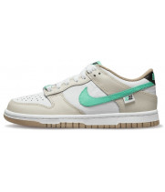 Nike Dunk Low Split Seam White Tan Mint