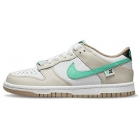 Nike Dunk Low Split Seam White Tan Mint