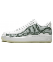 Nike кроссовки Air Force 1 Low Skeleton Halloween White