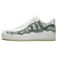 Nike кроссовки Air Force 1 Low Skeleton Halloween White