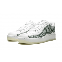 Nike кроссовки Air Force 1 Low Skeleton Halloween White