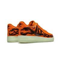 Кроссовки Nike Air Force 1 Low Skeleton Orange