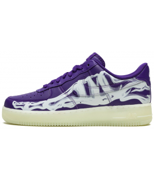 Кроссовки Nike Air Force 1 Low Skeleton Purple