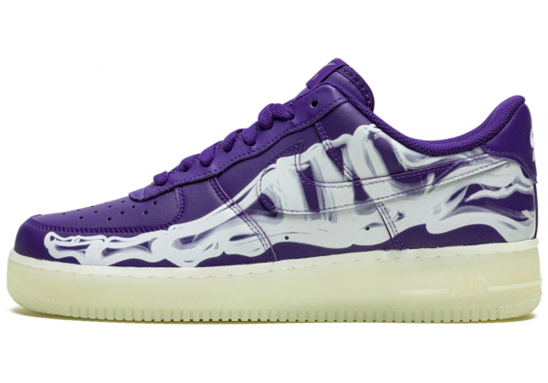 Кроссовки Nike Air Force 1 Low Skeleton Purple