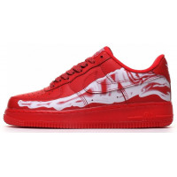 Nike Air Force 1 Low Skeleton Red