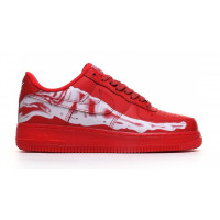 Nike Air Force 1 Low Skeleton Red