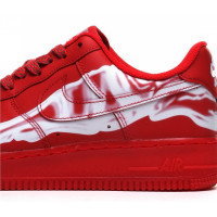 Nike Air Force 1 Low Skeleton Red