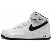 Кроссовки Nike Air Force 1 Mid White Black