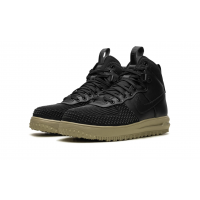 Nike кроссовки Air Force 1 Duckboot High PRM Black Neutral Olive