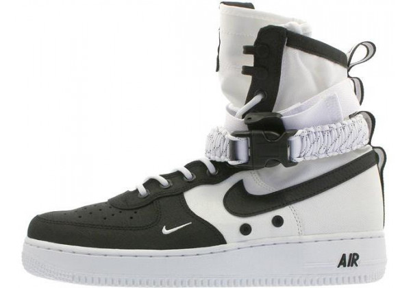 Nike кроссовки Air Force High SF AF1 Black White