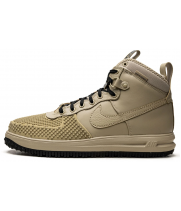 Мужские кроссовки Nike Air Force 1 Duckboot High PRM Tan Black