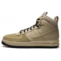 Мужские кроссовки Nike Air Force 1 Duckboot High PRM Tan Black