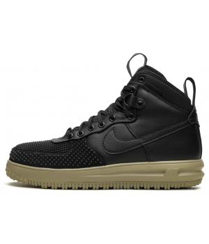 Nike кроссовки Air Force 1 Duckboot High PRM Black Neutral Olive