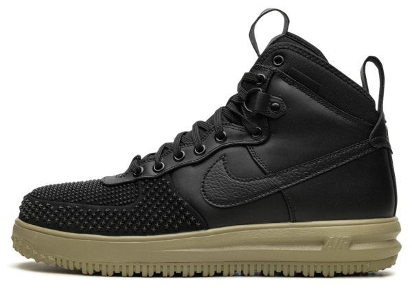 Nike кроссовки Air Force 1 Duckboot High PRM Black Neutral Olive