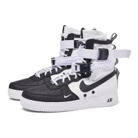 Nike кроссовки Air Force High SF AF1 Black White