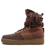 Nike Air Force High SF AF1 Dark Russet Pueblo Brown