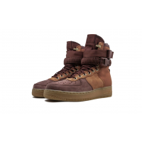 Nike Air Force High SF AF1 Dark Russet Pueblo Brown