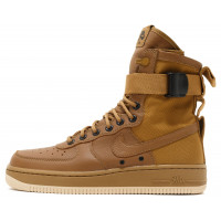 Nike кроссовки Air Force High SF AF1 Beige