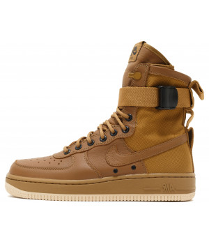 Nike кроссовки Air Force High SF AF1 Beige