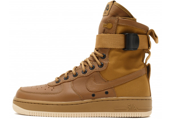 Nike кроссовки Air Force High SF AF1 Beige