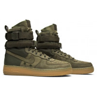 Nike кроссовки Air Force High SF AF1 Army-Green