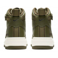 Nike Air Force 1 Mid Gore Tex Green с мехом