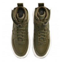 Nike Air Force 1 Mid Gore Tex Green с мехом