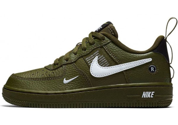 Nike кроссовки Air Force 1 07 LV8 Utility Mid Style Green