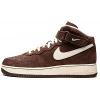 Nike кроссовки Air Force 1 Mid 07 Chocolate