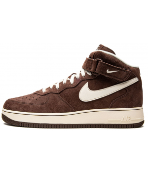 Nike кроссовки Air Force 1 Mid 07 Chocolate