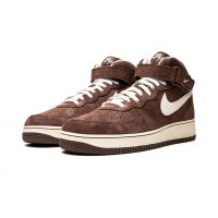 Nike кроссовки Air Force 1 Mid 07 Chocolate