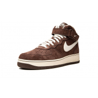 Nike кроссовки Air Force 1 Mid 07 Chocolate