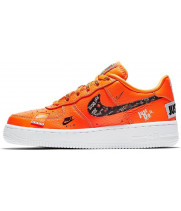 Nike кроссовки Air Force 1 Just Do It Orange