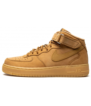 Nike кроссовки Air Force 1 Mid ’07 Flax Beige