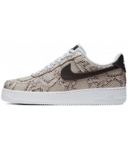 Кроссовки женские Nike Air Force 1 Low Snakeskin коричневые