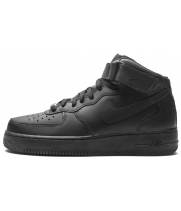 Кроссовки Nike Air Force 1 Mid High All Black