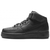 Кроссовки Nike Air Force 1 Mid High All Black