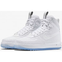 Кроссовки Nike Lunar Force 1 высокие белые