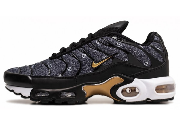 Nike Air Max Plus TN Black Metallic Gold