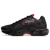 Nike Air Max Plus TN Script Swoosh Black Red