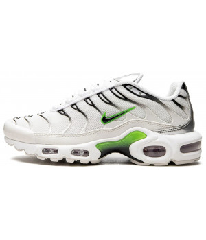 Nike Air Max Plus TN White Neon Metallic Silver