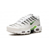 Nike Air Max Plus TN White Neon Metallic Silver