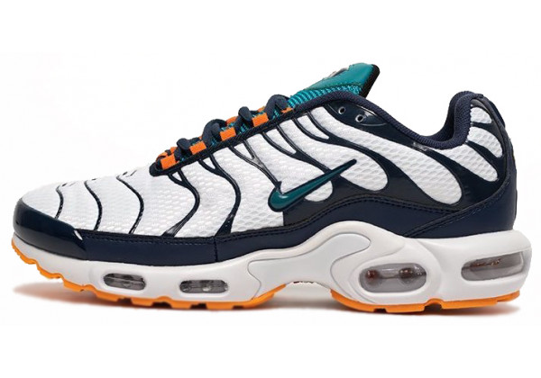 Nike Air Max Plus TN White Navy Blue Teal