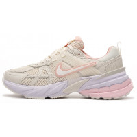 Nike V2K Run Beige Pink Blue