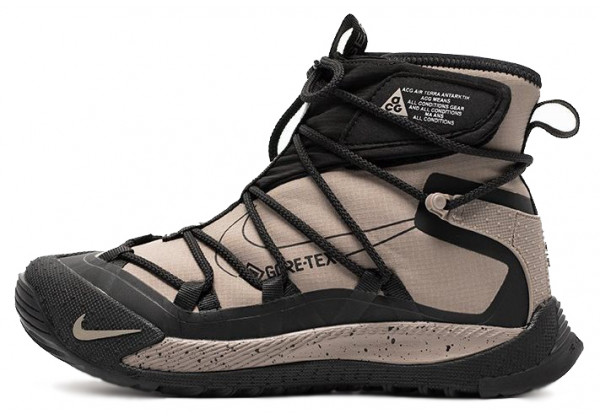 Кроссовки Nike ACG Air Terra Antarktik WMNS Beige Black зимние