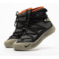 Кроссовки Nike ACG Air Terra Antarktik WMNS Grey Orange зимние