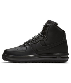 Nike Lunar Force 1 Duckboot 18 Black с мехом