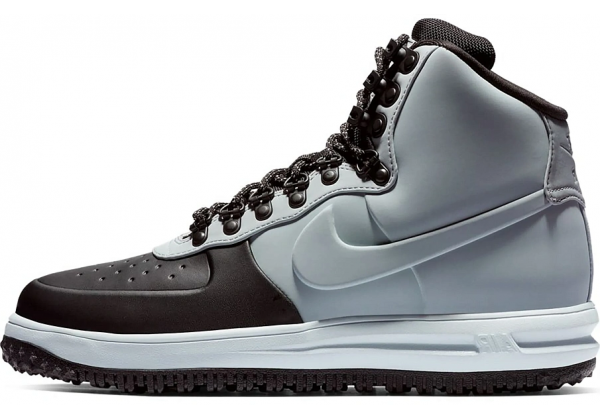 Nike Lunar Force 1 Duckboot 18 Black Wolf Grey