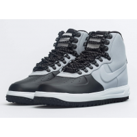 Nike Lunar Force 1 Duckboot 18 Black Wolf Grey