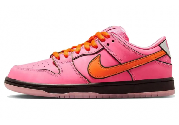 Nike Sb Dunk x Powerpuff Girls Pink